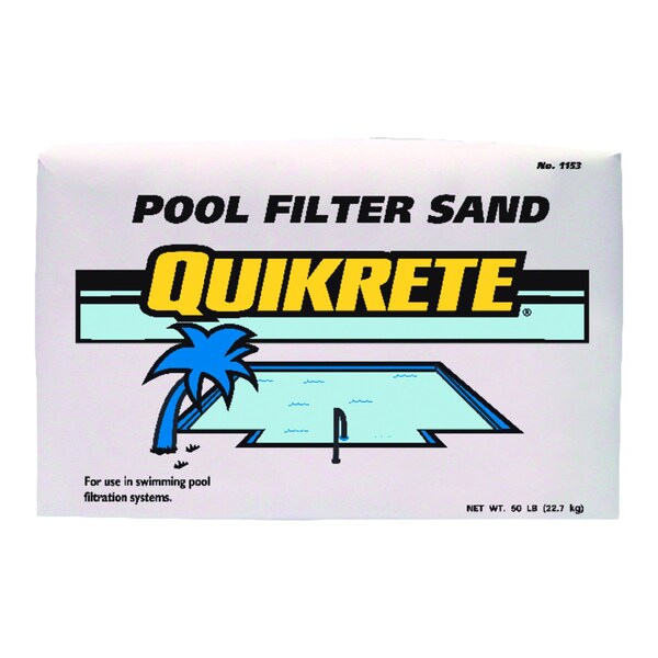 Quikrete Pool Filter Sand 50 lb 115350 Zoro